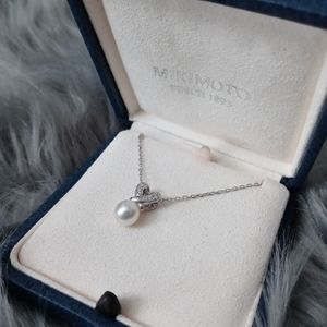 Mikimoto Pearl Pendant Necklace